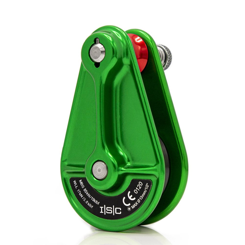 ISC Compact Rigging Pulley for up to 13mm Rope - MBS 85kN from RiggingUK