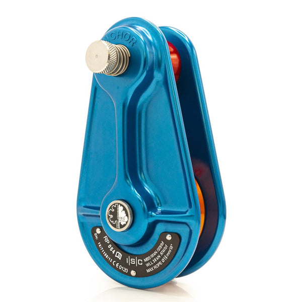 ISC Medium Forged Rigging Pulley for up to 16mm Rope - MBS 150kN - supplied by RiggingUK