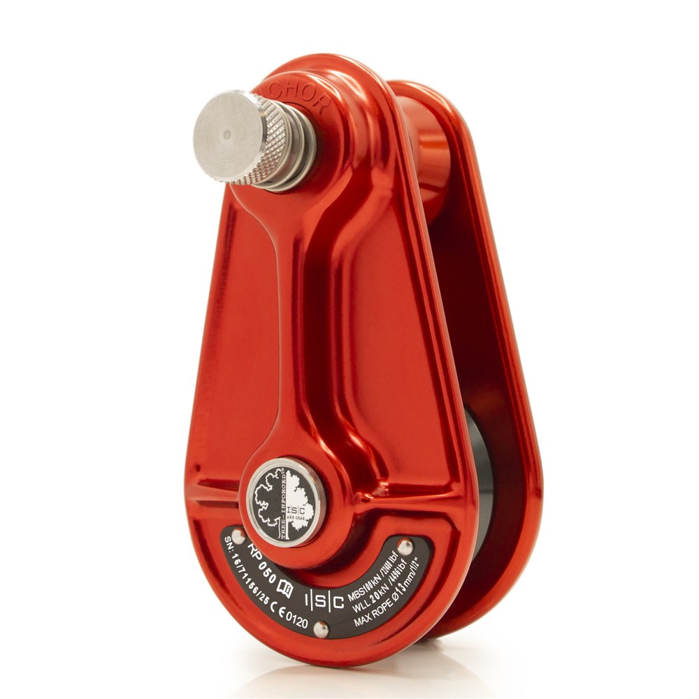 ISC Small Forged Rigging Pulley for up to 13mm Rope - MBS 100kN from RiggingUK