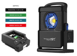  KangaStar 10K - 10000 Lumens - Powertool Battery Worklight