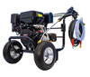 Kiam KM3700PR Petrol High Pressure Washer Jet Cleaner - Gearbox Version (14HP) - showing hoses