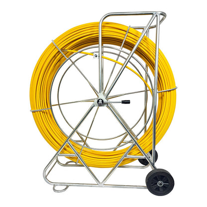 14mm x 150m Quick Release King Cobra Cable Duct Rodder with Rod & Frame - efficient, cost-effective and reliable solution for contractors working in utilities, telecommunications, electrical infrastructure, civil engineering and other industries requiring safe and efficient cable installation.