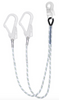 Kratos - 1m or 1.5m Y Forked Rope Restraint Kernmantle Lanyard from RiggingUK