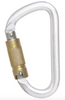 Kratos - Steel Triple Action Locking Karabiner - MBS 40 kN from RiggingUK