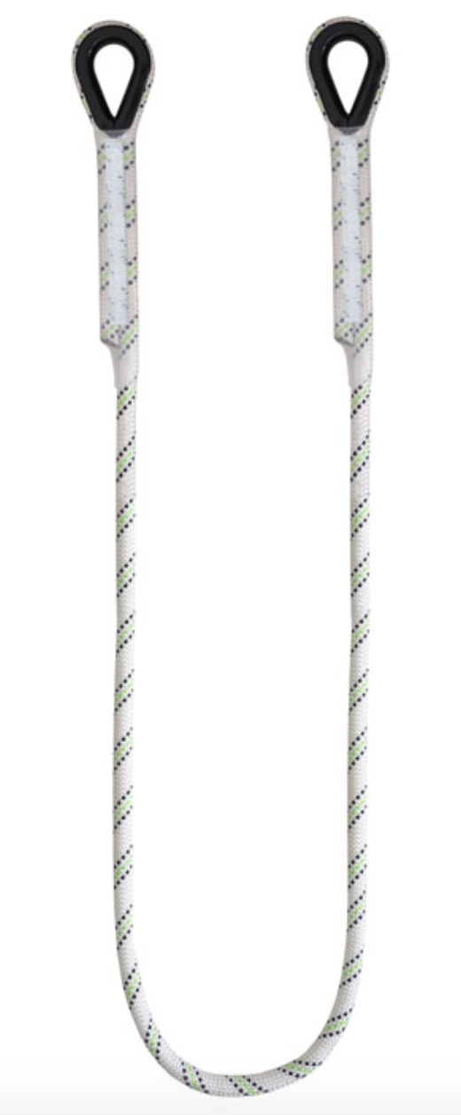 Kratos 1m/1.5m/1.8m Restraint Kernmantle Rope Lanyard from RiggingUK