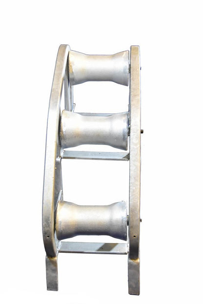 Lead in Triple Manhole Cable Roller