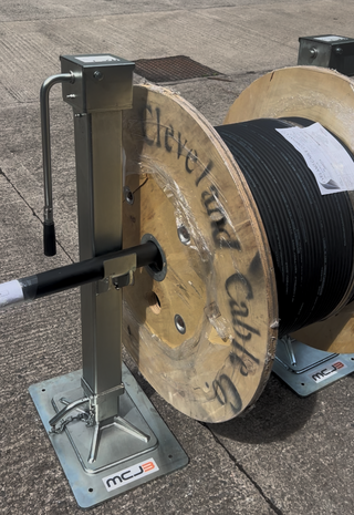  MCJ3 - Mechanical Cable Drum Jack Set - Up to 6.0t Lifting Capacity