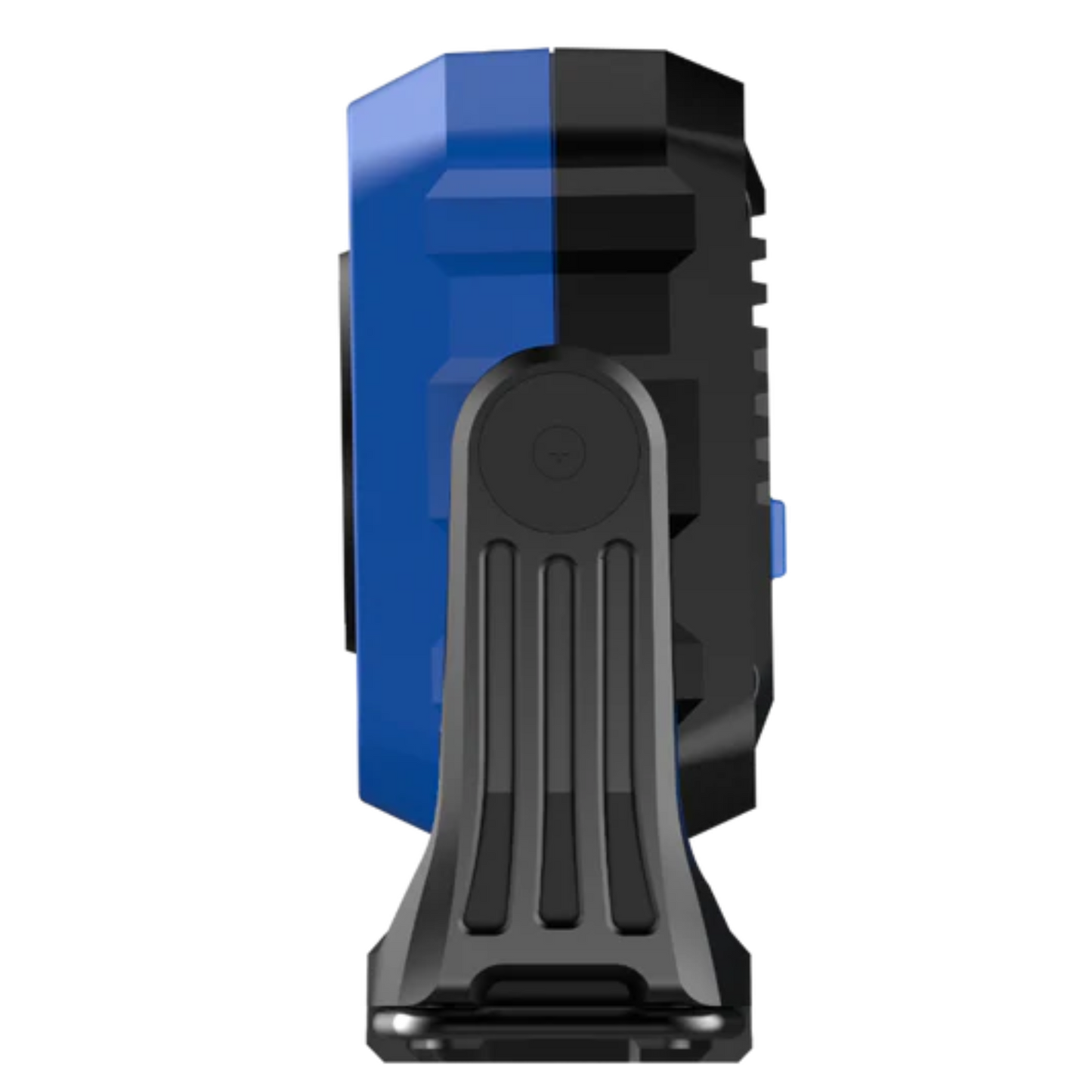 Blue and Black NightSearcher Micro 1100 - 1100 Lumens - Rechargeable Work Light side profile