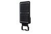 Solar Panel on NexSun 6000 Black LED Solar Flood Light
