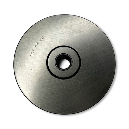 Model No. 1209 Steel Pulley with Loose Cone Ball Bearings - 80mm Diameter
