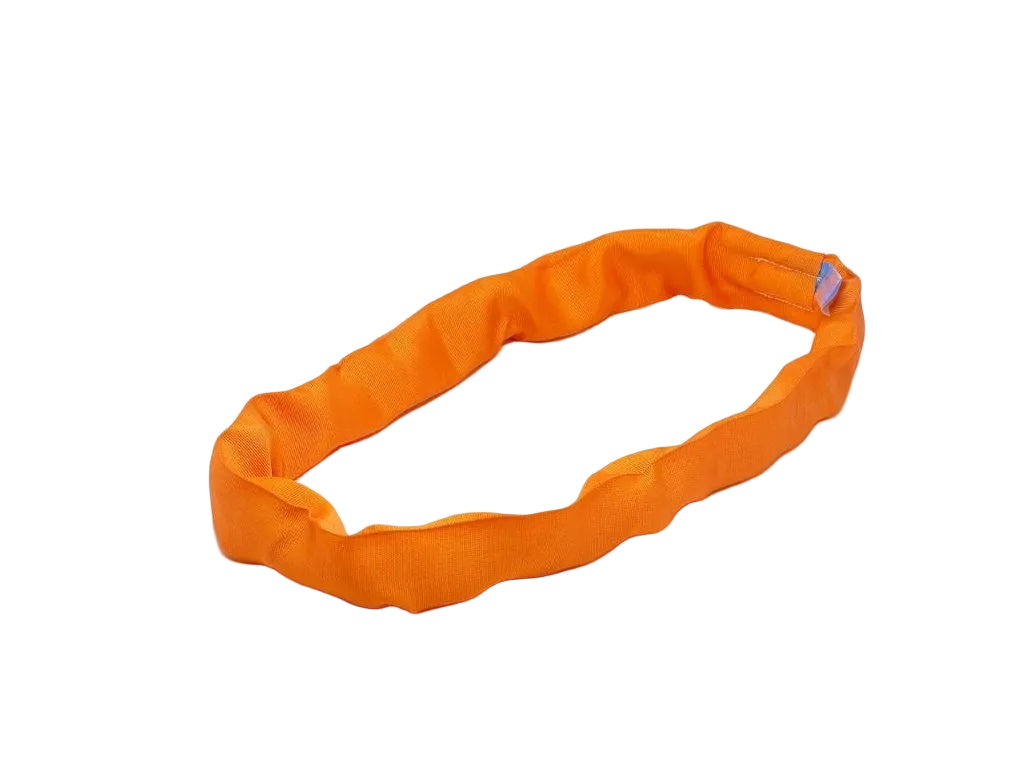 12.0t / 12,000kg WLL Polyester Orange Roundsling - Made in the UK