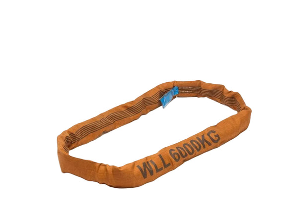 6.0t / 6,000kg WLL Polyester Brown Roundsling - Made in the UK