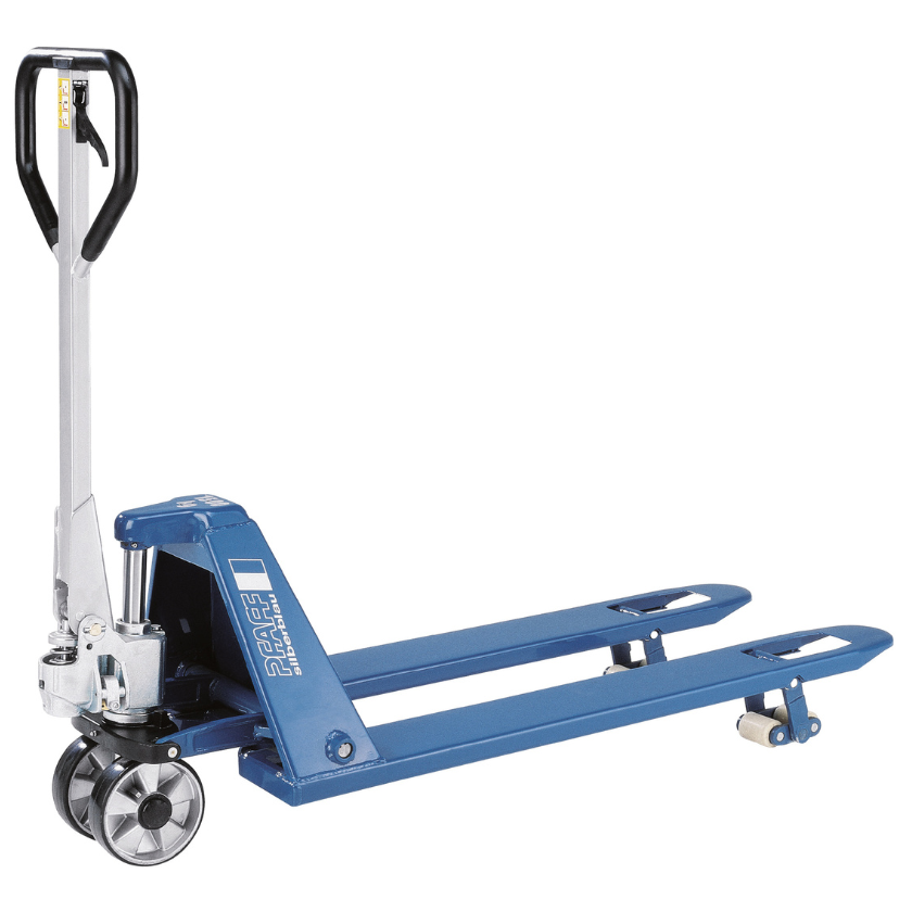 Blue Pfaff HU 15-115 FTP Proline Hand Pallet Truck with Low Height Forks