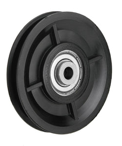  Polymide (Black) Pulley with ball bearings Type ETT-104P : 60kg to 150kg