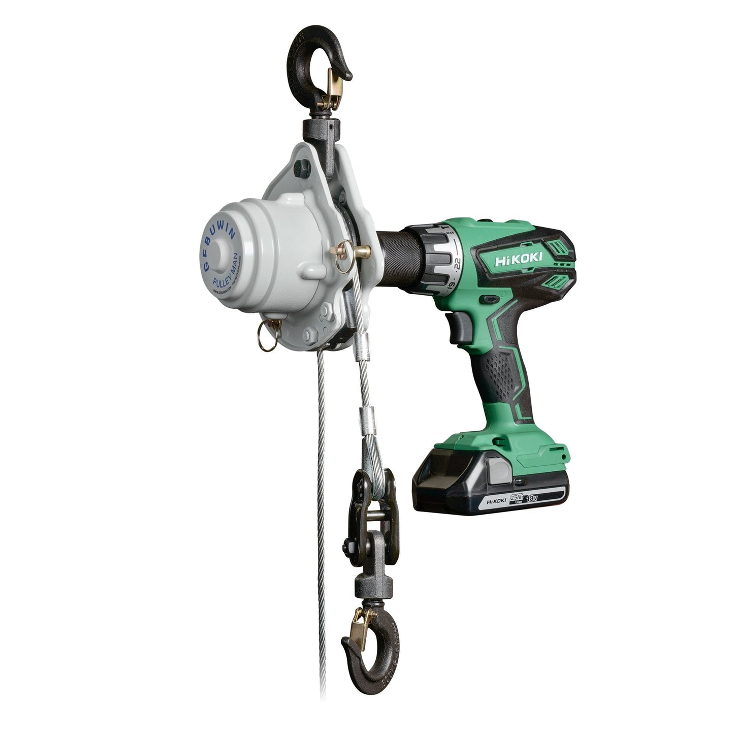 Pulley Man - The Portable Winch and Hoist
