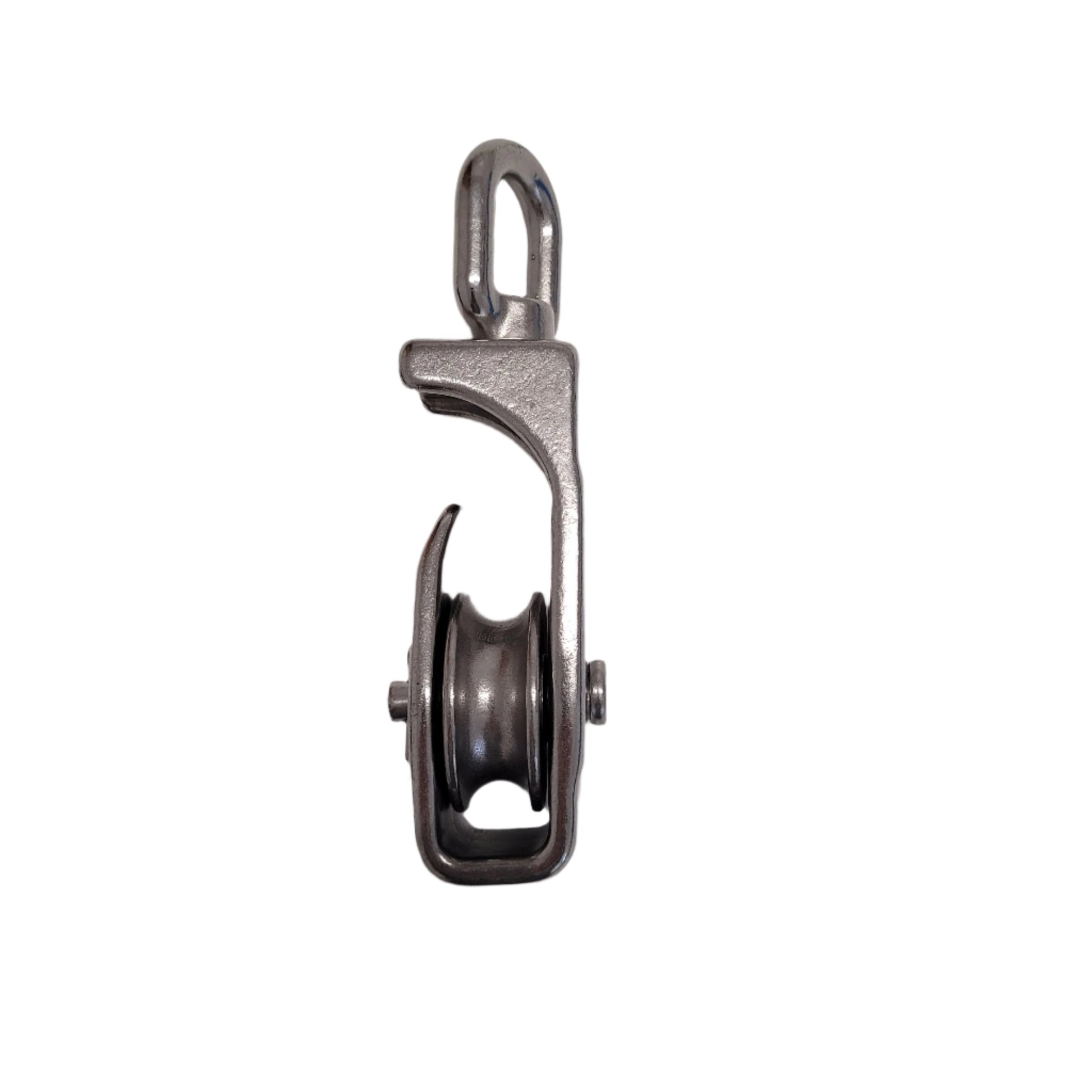 RIGGFIX - Stainless Steel Single Pulley Block with Open Side 10mm R/D - AISI316