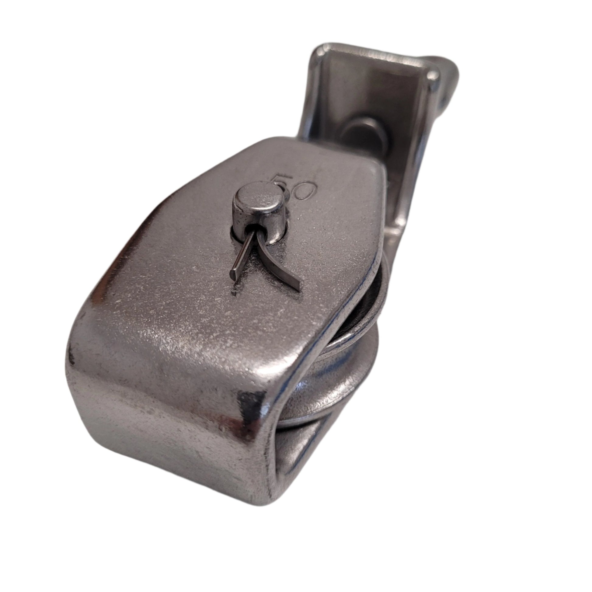 RIGGFIX - Stainless Steel Single Pulley Block with Open Side 10mm R/D - AISI316