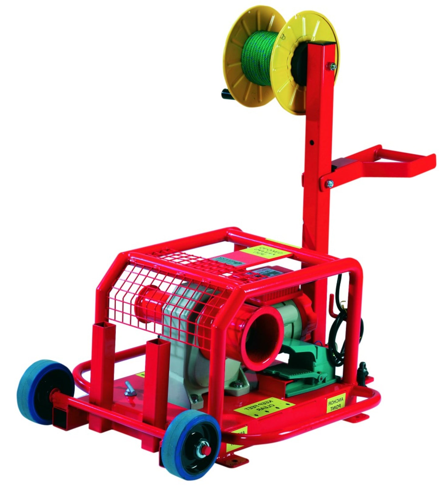 Red CABLEITUK Cable Pulling Winch