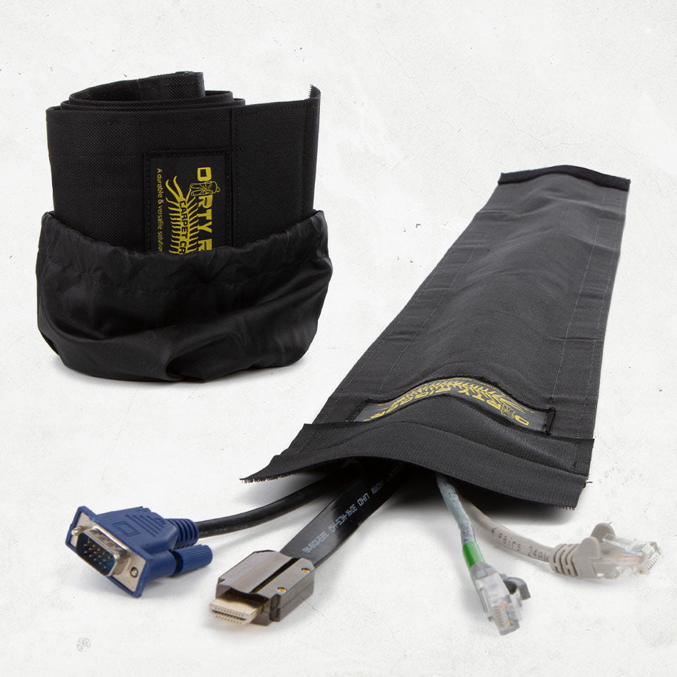 Rigger Carpet Black  Crawler Cable Cover from RiggingUK 