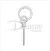 Stainless Steel Long Shank Ring - AISI 316 Finish - Polished