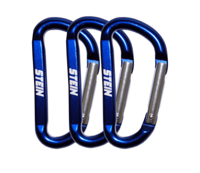STEIN - Tool Clips - Aluminium Karabiner  Type - Medium (1 x Pack of 3) from RiggngUK
