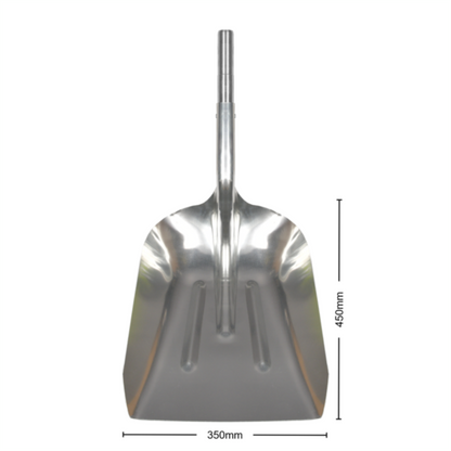 STEIN Woodchip Shovel - Main Dimensions -Manufactured from aluminium - Designed for seamless integration with all STEIN MPS fiberglass poles from RiggingUK
