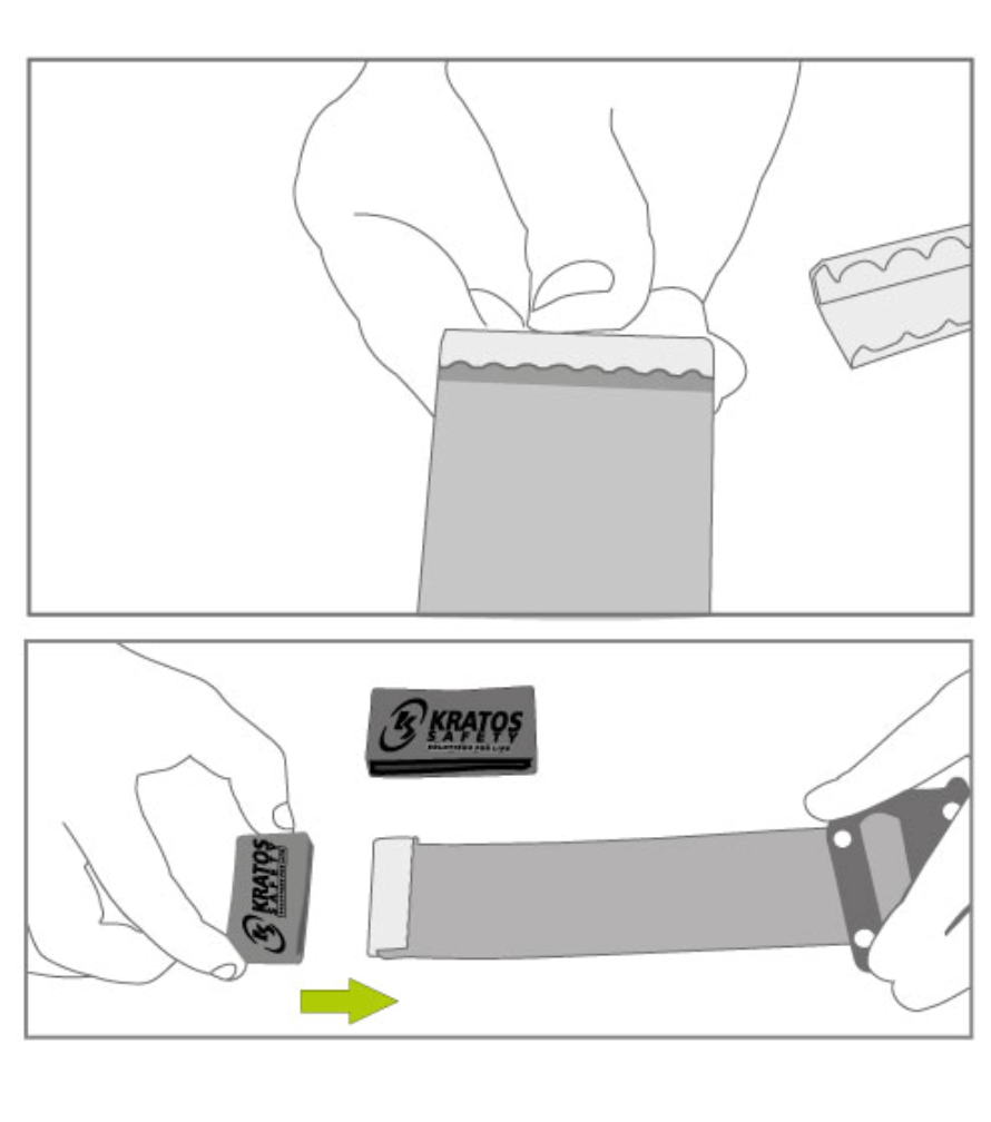 Kratos - Webbing End - Set of 4 Pieces