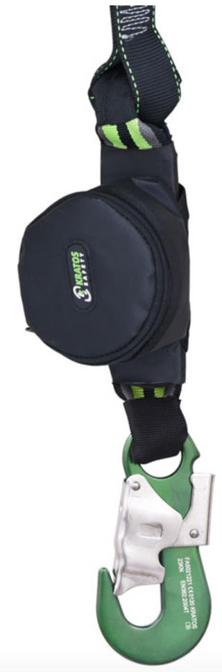 2m Gravity-S Y Forked Shock Absorbing Expandable Webbing Lanyard