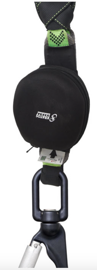 1.5m Gravity-S Y Forked Shock Absorbing Expandable Webbing Lanyard