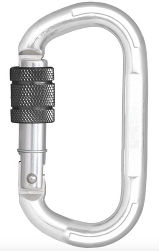  Aluminium Keylock Screw Locking Karabiner