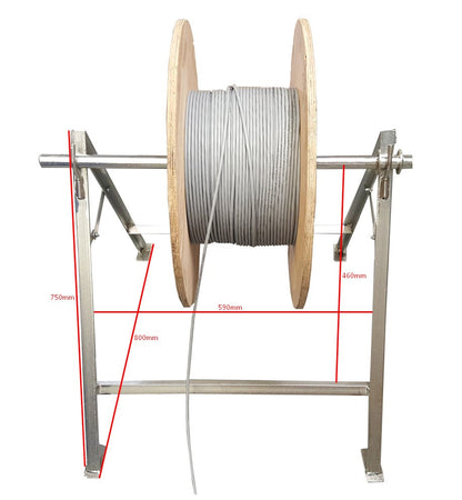 Universal Cable Drum Stand - Max 100kg