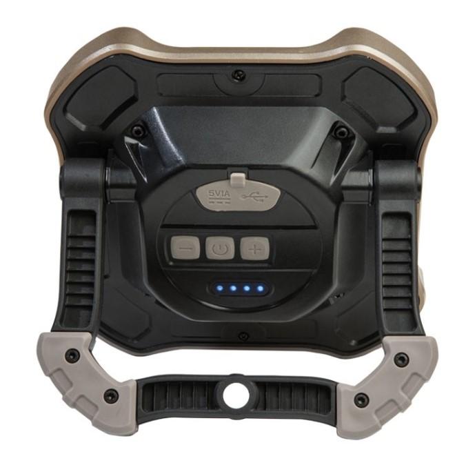 NightSearcher Galaxy Star rechargeable work light control panel