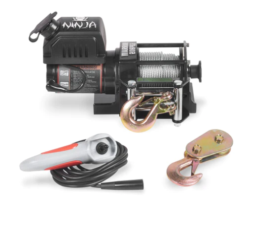 Ninja 2000 (907kg) Electric Winch with Steel Cable