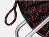 Eye of RUNPOTEC Red and Black 12mm Pulling Rope on reel