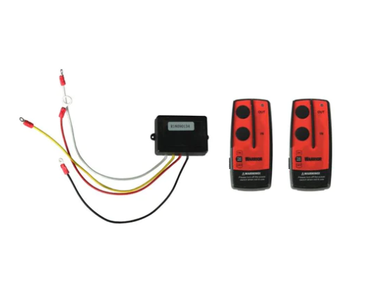 Wireless Winch Remote - Dual Voltage 12v/24v 2 Handsets (Receiver to be Wired In)