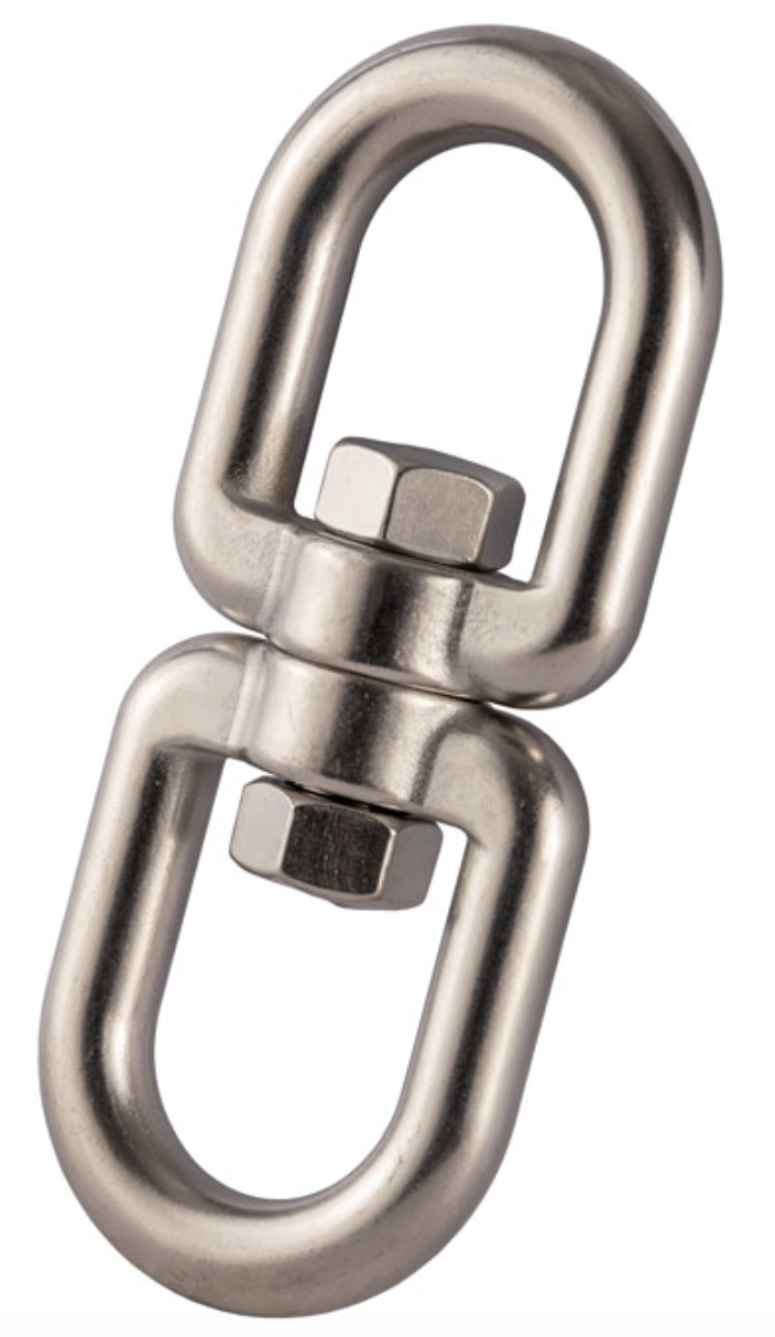 Stainless Steel Swivel Eye/Eye from RiggingUK