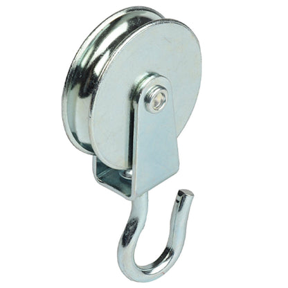Steel Galvanised Cast Iron Pulley with Rotating Hook Type ETT-198 : 15kg to 70kg from RiggingUK