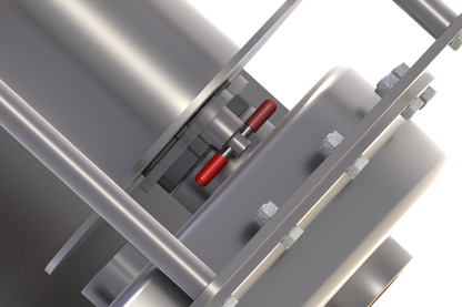 GEBUWIN - TC1000 and TC1500 GR/FS SPUR GEAR CONSOLE WINCH - PAINTED FINISH