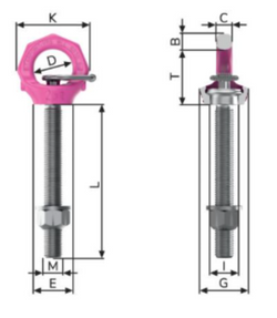 RUD - VRS-F STARPOINT - Metric Thread with Variable Length