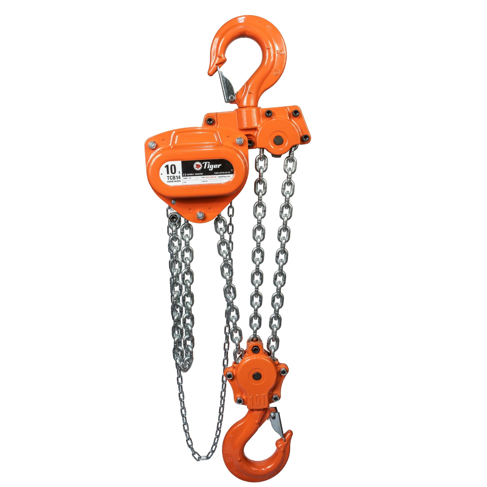 Tiger PROCB 10t Professional Chain Block