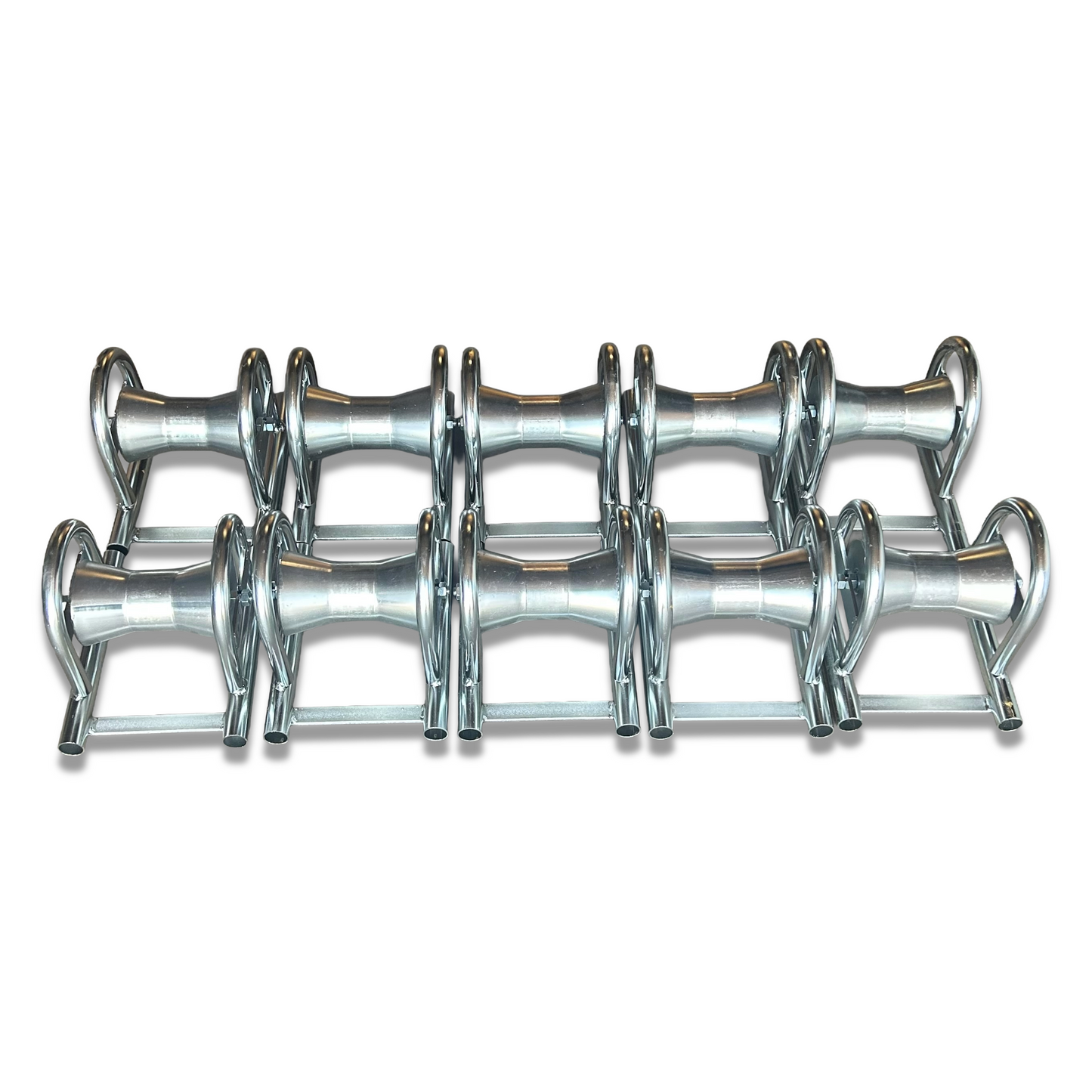 Trade pack of 10 CABLEITUK Heavy Duty Cable Rollers - max cable diameter 130mm