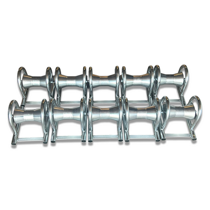 Trade pack of 10 CABLEITUK Heavy Duty Cable Rollers - max cable diameter 130mm