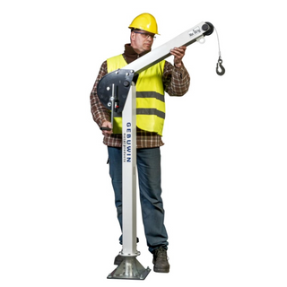  SD500 GR - 500kg Swivel Hoisting Davit (Built in winch with 13m Cable)