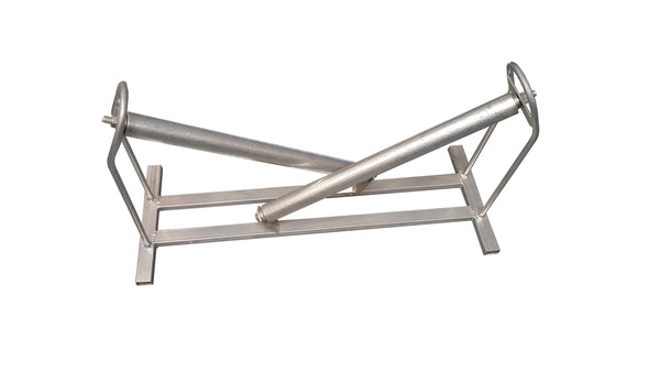 V Cable Roller - a guide roller for use in front of the drum which centralises the cable from the drum into the trench.