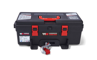  Trojan Portable Utility 12v (1814kg) Winch with Synthetic Rope