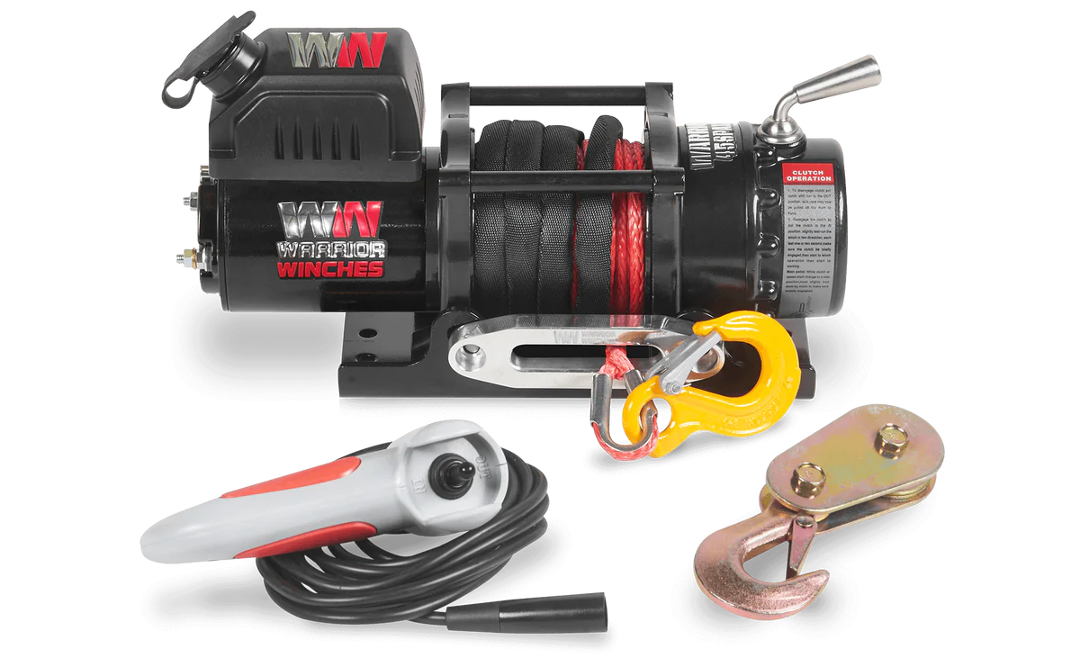 Ninja 4500 (2041kg) Electric Winch with Synthetic Rope with Accessories