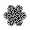 2mm 7 x 7 Galvanised Wire Rope Sold By the Meter