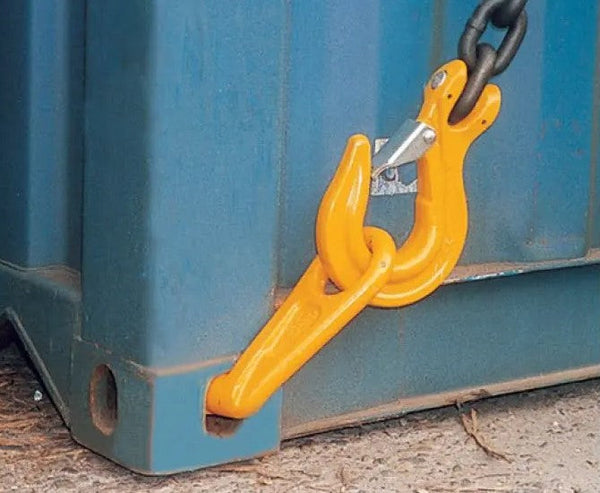 YOKE 8-067 Eye Container Hook - Right & Left Hand at 45º 12.5t from RiggingUK