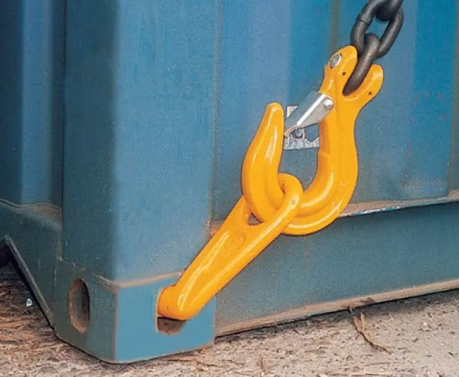 YOKE 8-067 Eye Container Hook - Right & Left Hand at 45º 12.5t from RiggingUK