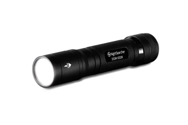 Buy Zoom 1000R LED Tactical Torch UK | Rechargeable Flashlight